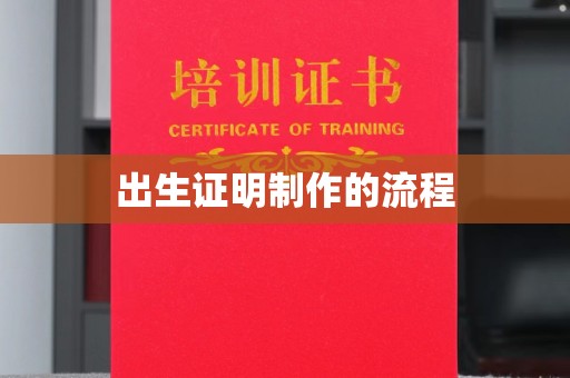 长安出生证明制作的流程