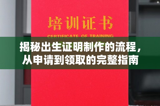 长安揭秘出生证明制作的流程，从申请到领取的完整指南
