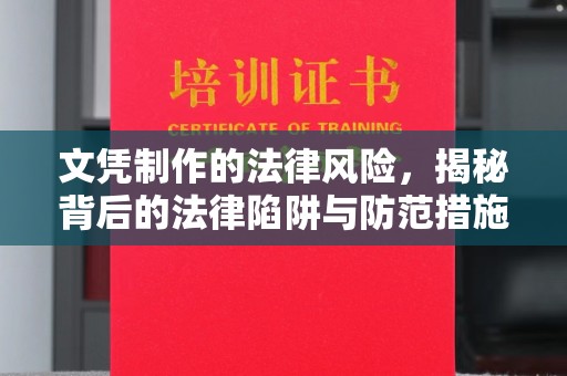 长安文凭制作的法律风险，揭秘背后的法律陷阱与防范措施